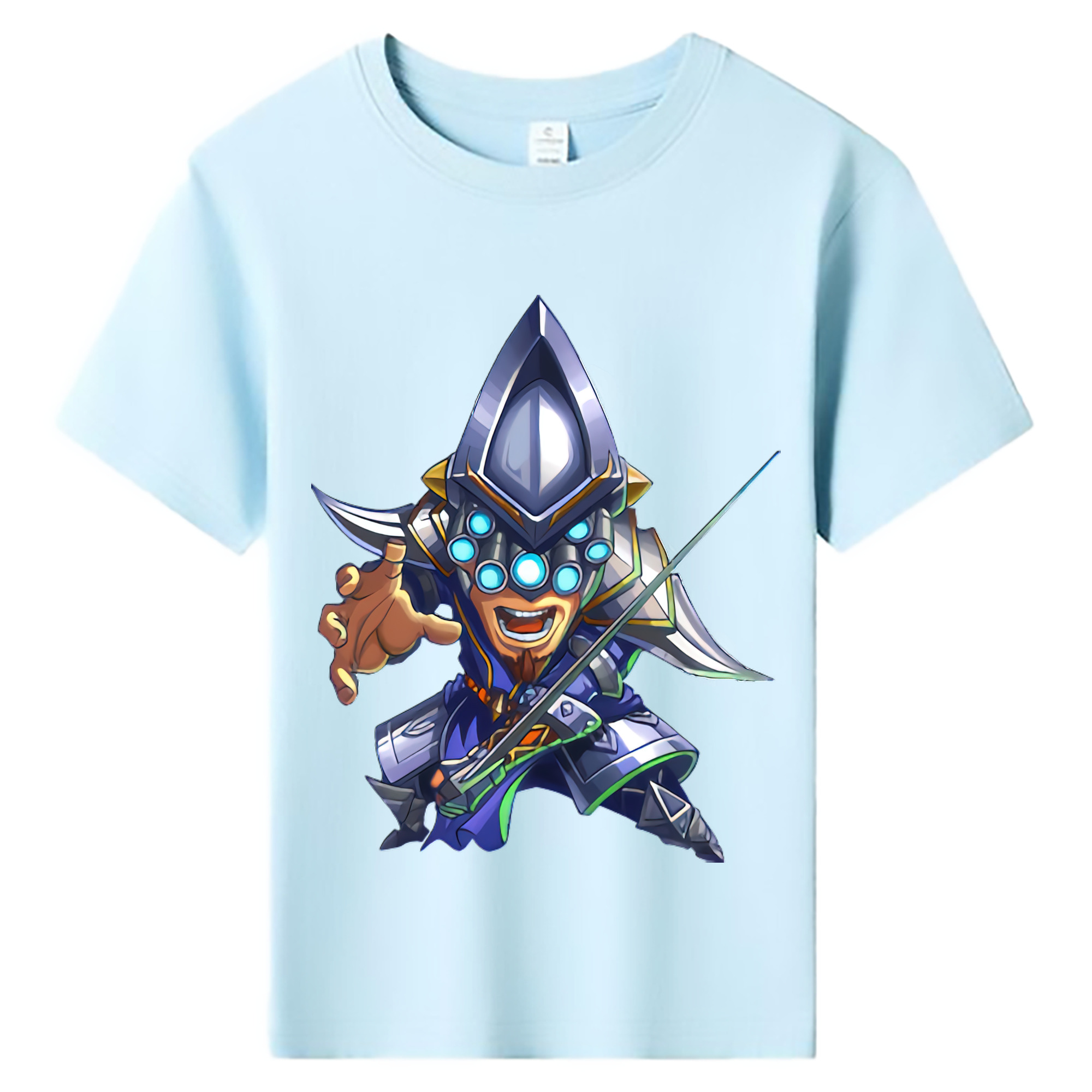 （画像用） リーグ・オブ・レジェンド League of Legends LOL 綿100％キッズTシャツ（フロントプリント）